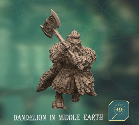 King of the Dwarves of the Steel Mountains