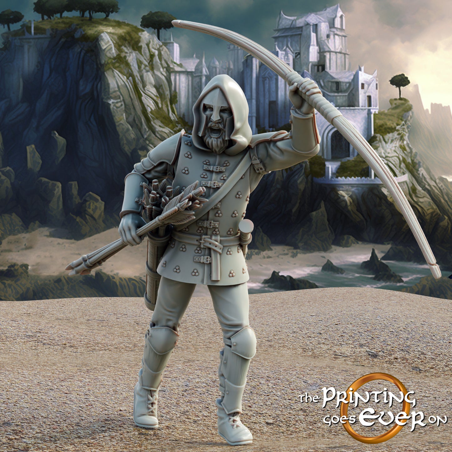 Archers and command of the Swan army