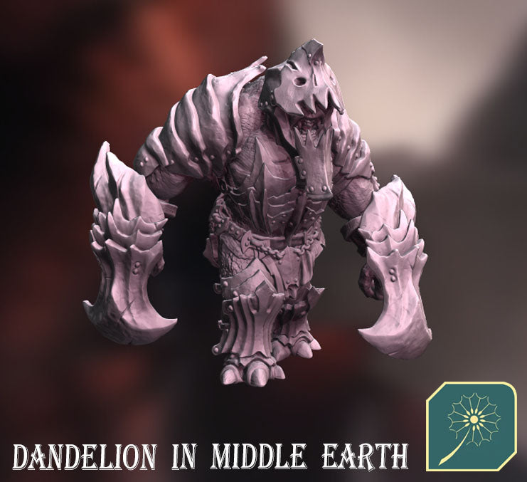 Legion Troll with gauntlets