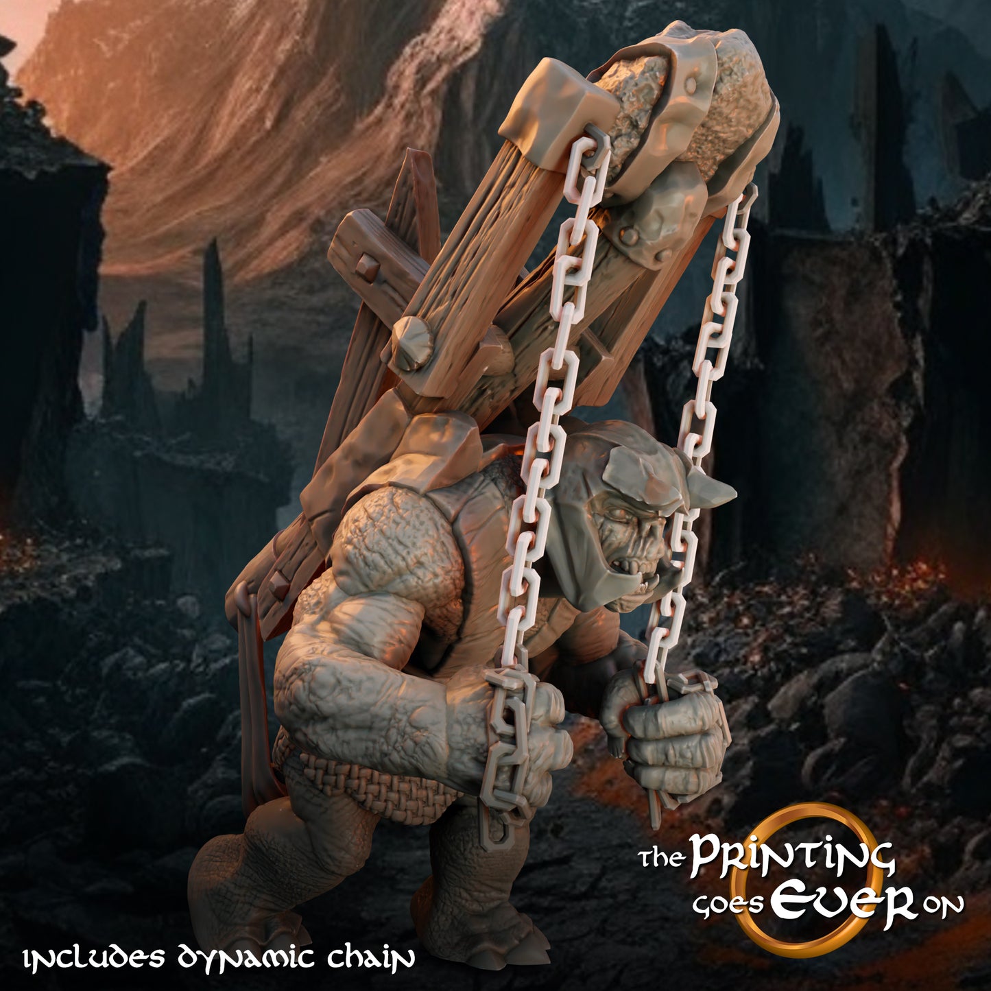 Troll for siege engine