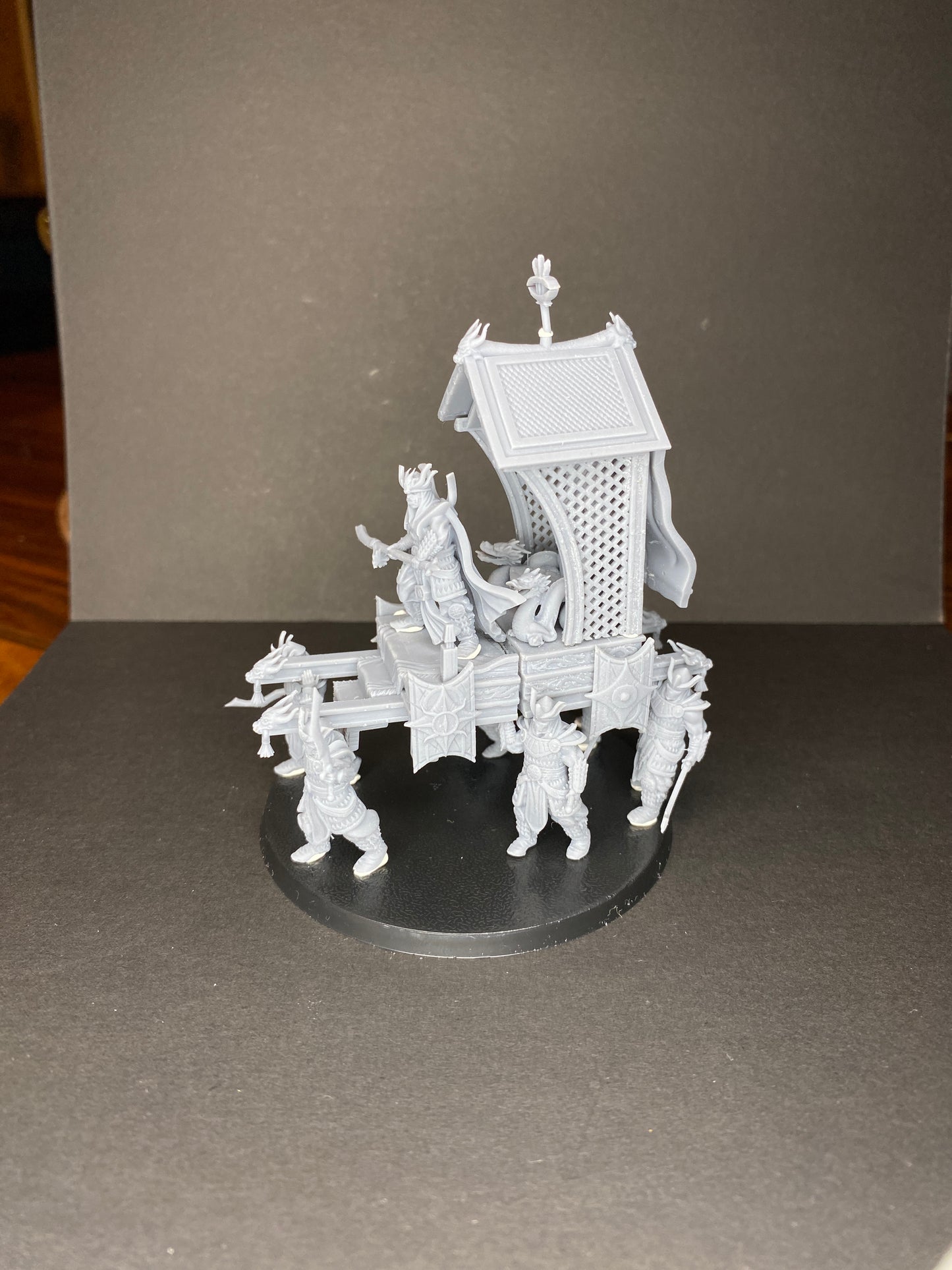 Empereur dragon et son palanquin (KZK)
