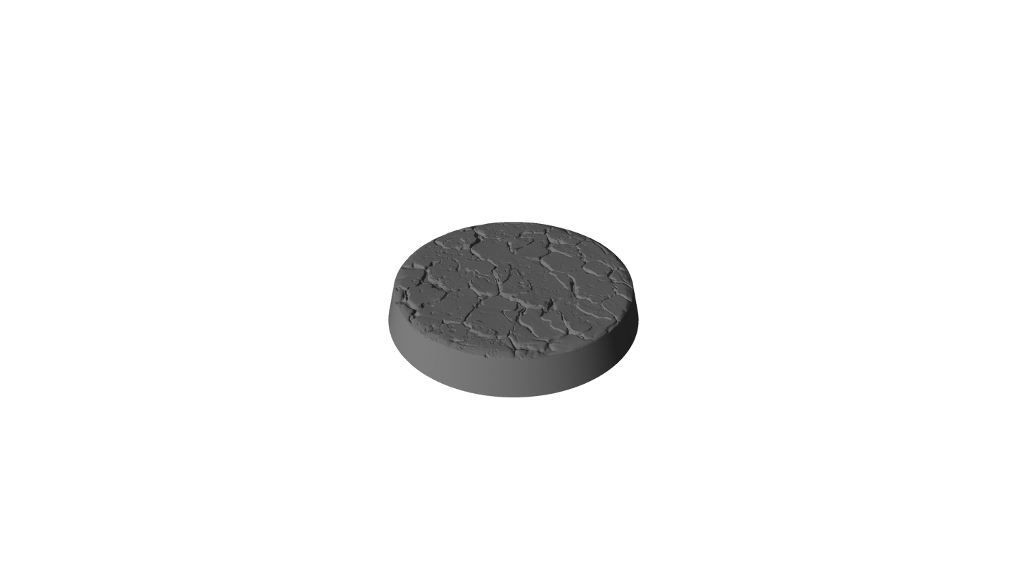 Orc Textured Bases (25mm)