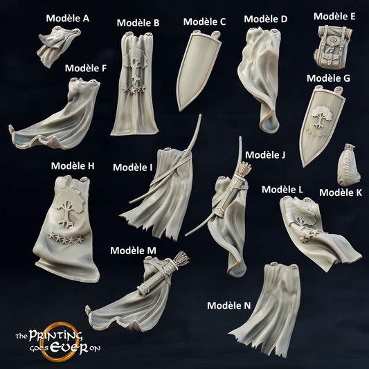 Capes of the armies of the White City