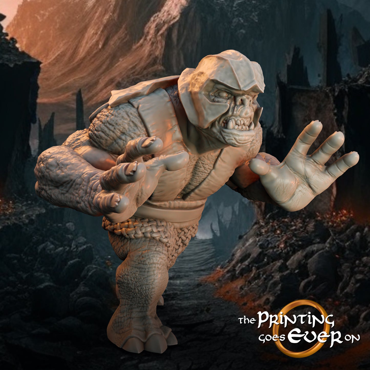 Troll for siege engine