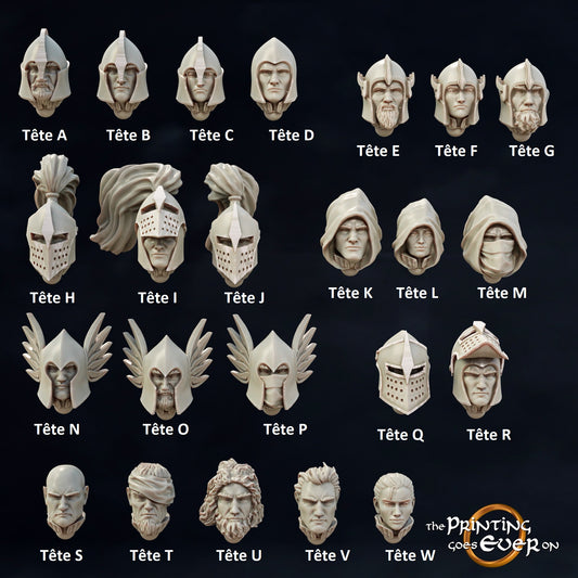 Head of the warriors of the White City
