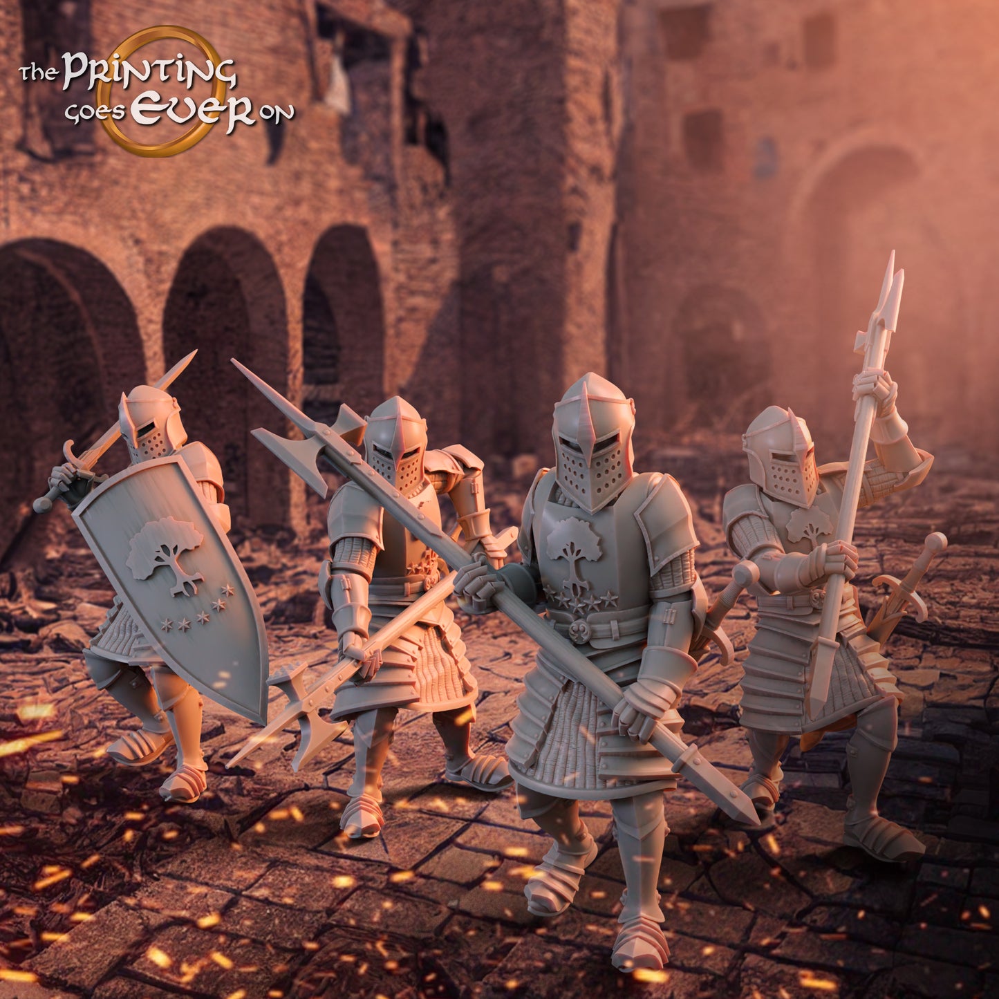 Men-at-arms of the White City
