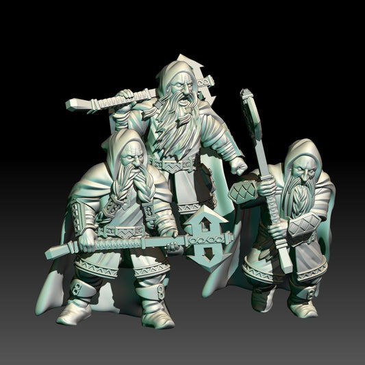 Dwarven Rangers (two-handed weapons)