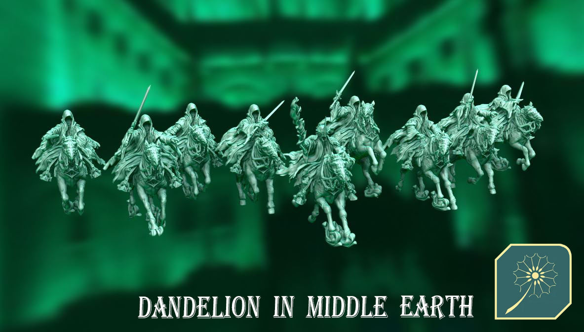 Nazgûls (Dandelion in Middle Earth)