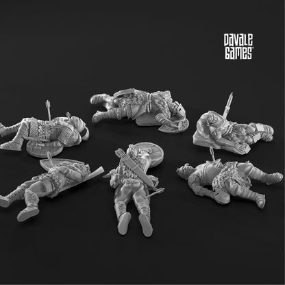 Set de cadavres Orcs