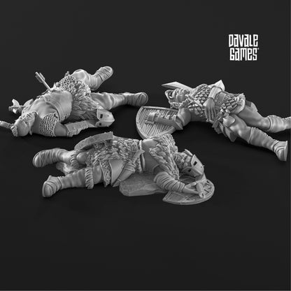 Set de cadavres Orcs
