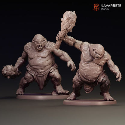 Ogre avec massue