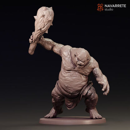 Ogre avec massue