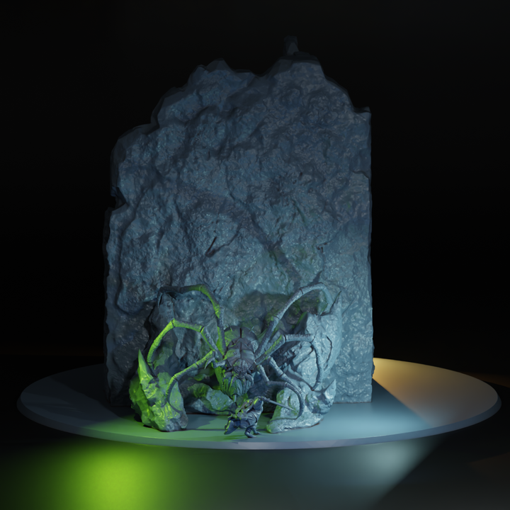 Diorama - L'ascension des escaliers