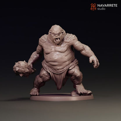 Ogre avec massue