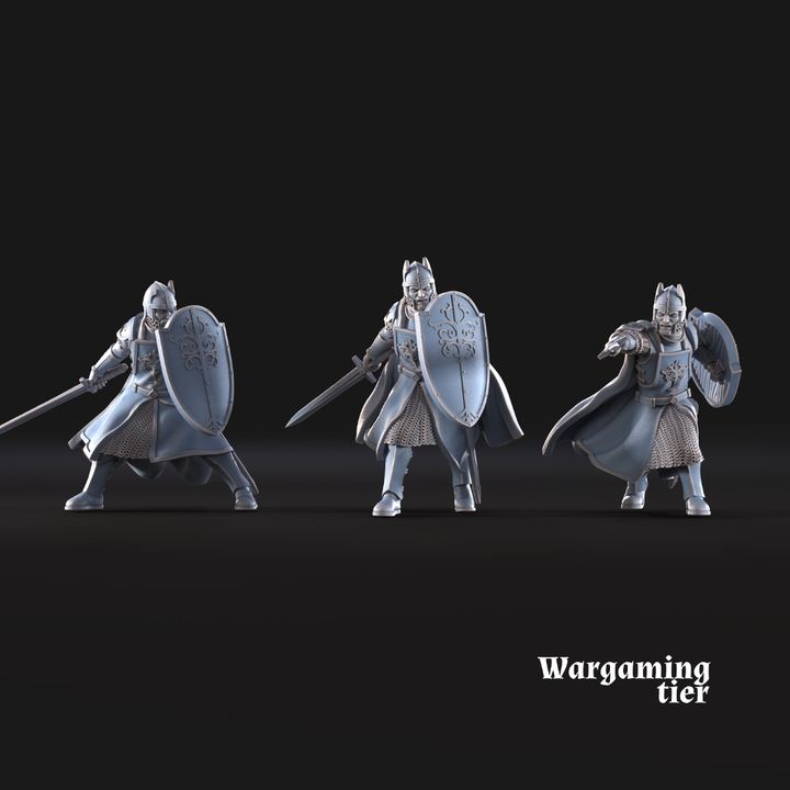 Guerriers Hauts-Humains (épées)
