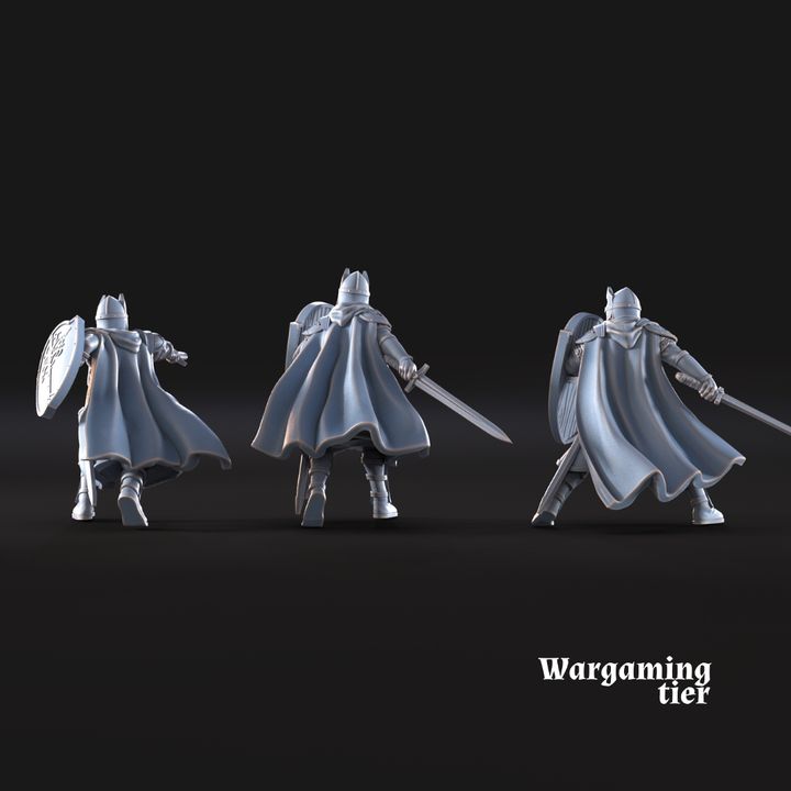 Guerriers Hauts-Humains (épées)