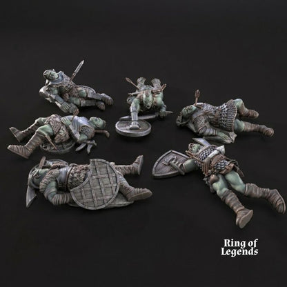 Set de cadavres Orcs