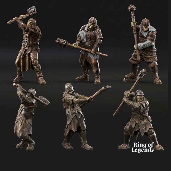 Orcs de Morlok (armes à deux mains)