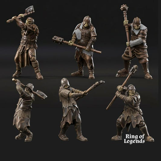 Orcs de Morlok (armes à deux mains)