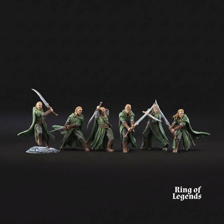 Elven Rangers (Swords)