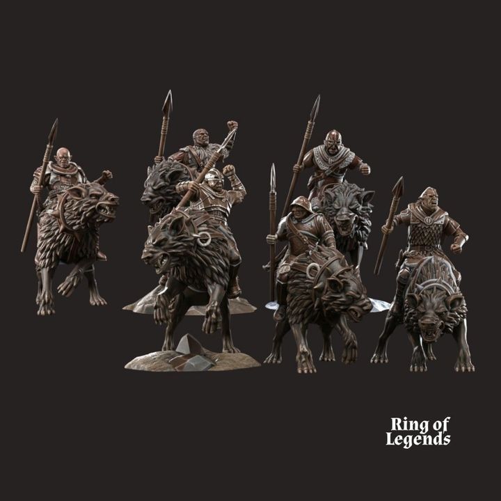 Chevaucheurs wargs (javelots)