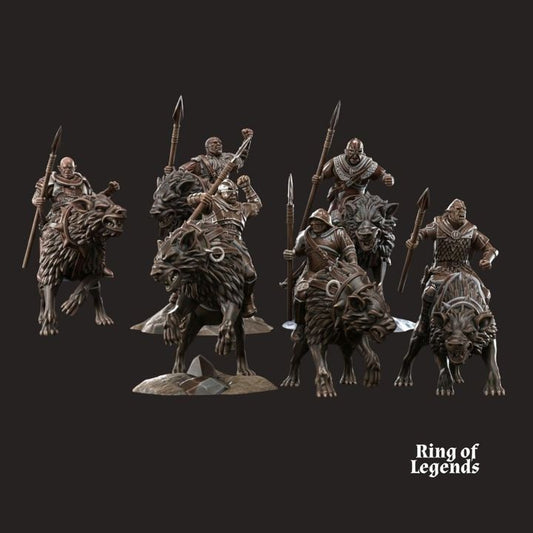 Chevaucheurs wargs (javelots)