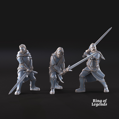 Guerriers de clans (épées à deux mains)