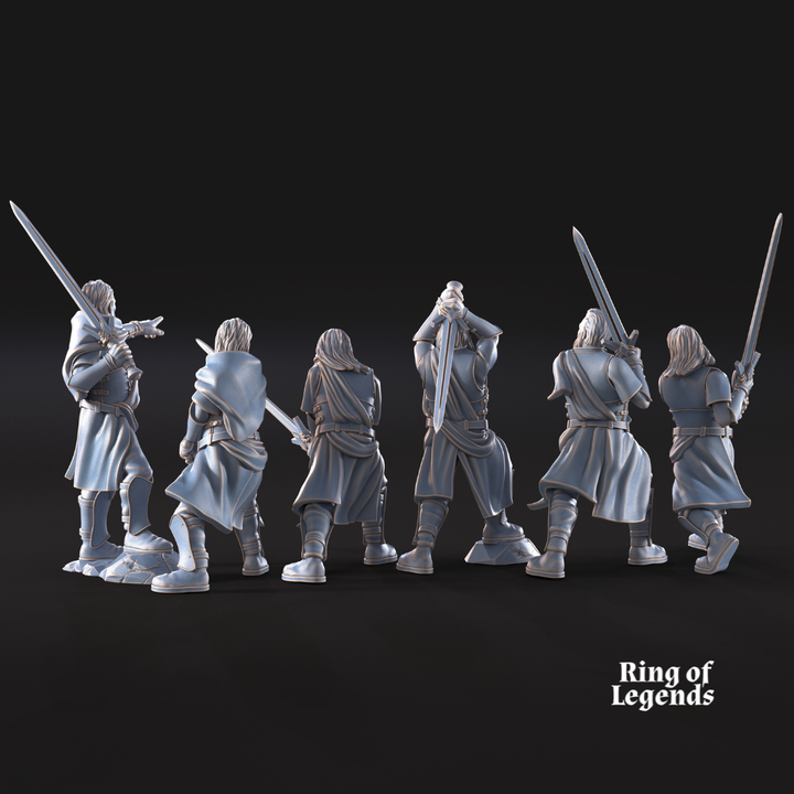 Guerriers de clans (épées à deux mains)