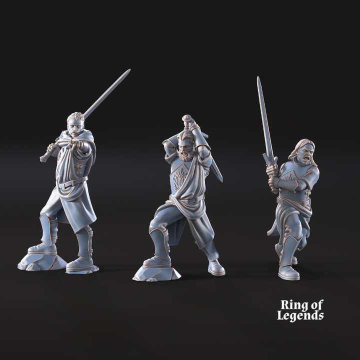Guerriers de clans (épées à deux mains)