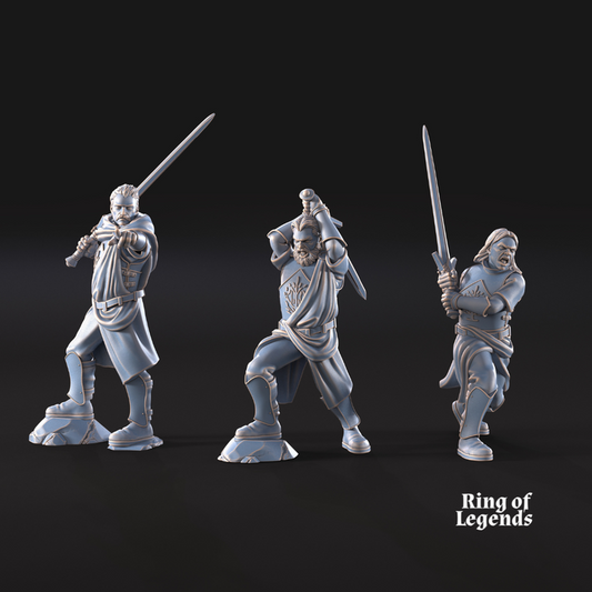 Guerriers de clans (épées à deux mains)