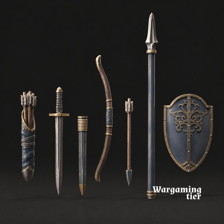 Set d'armes des Hauts-Humains