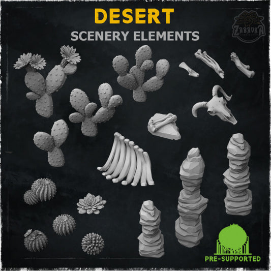 Eléments désertiques