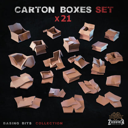 Boîtes en carton