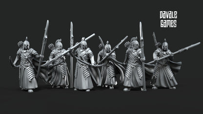 Archers Elfes (avec lances)