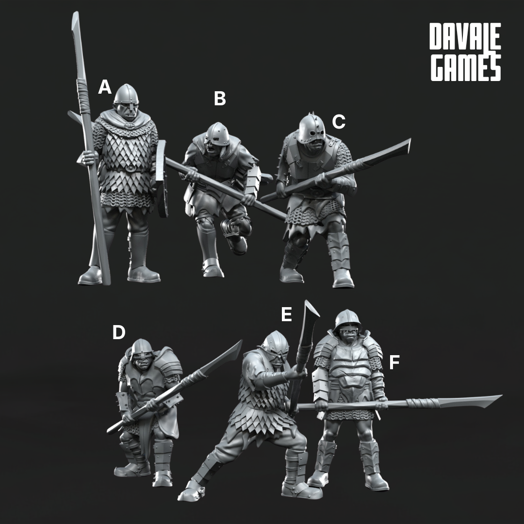 Orcs de Morlok (lances)