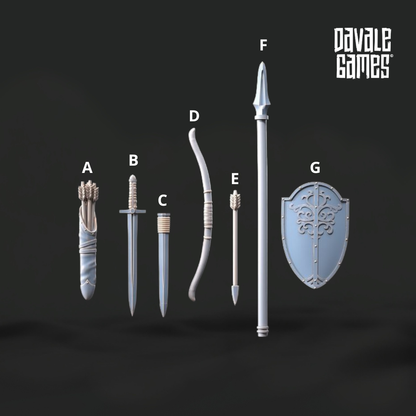 Set d'armes des Hauts-Humains