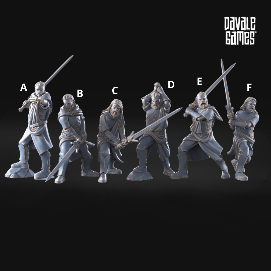 Guerriers de clans (épées à deux mains)