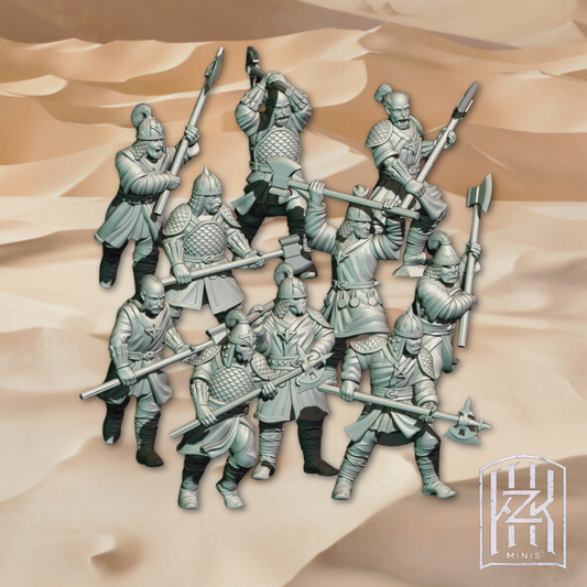 Guerriers de l'armée de Khand