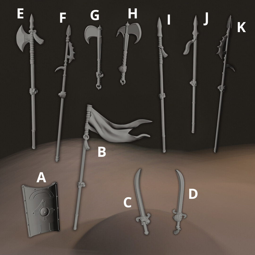 Armes et équipement des Orientaux