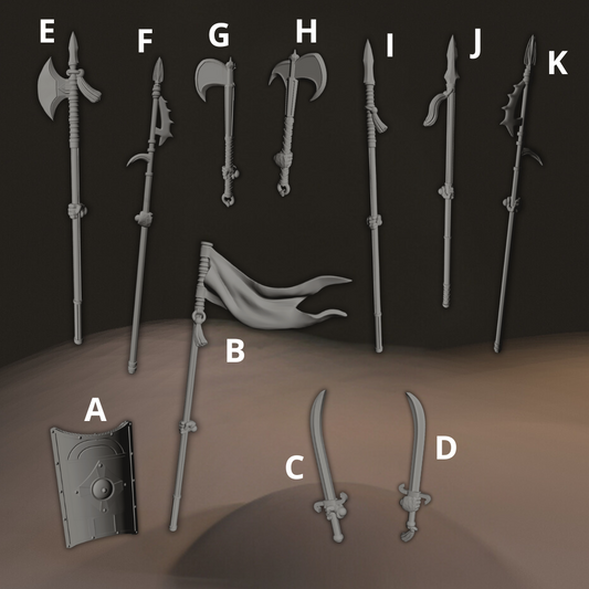 Armes et équipement des Orientaux