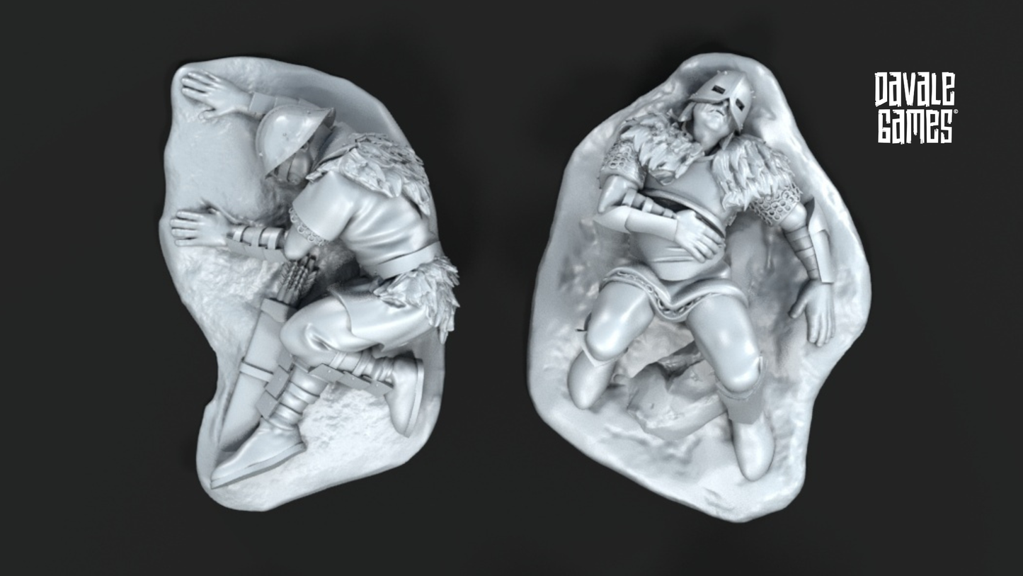 Set de cadavres Orcs