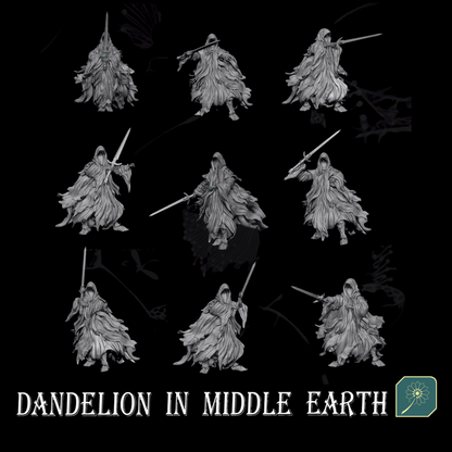 Nazgûls (Dandelion in Middle Earth)