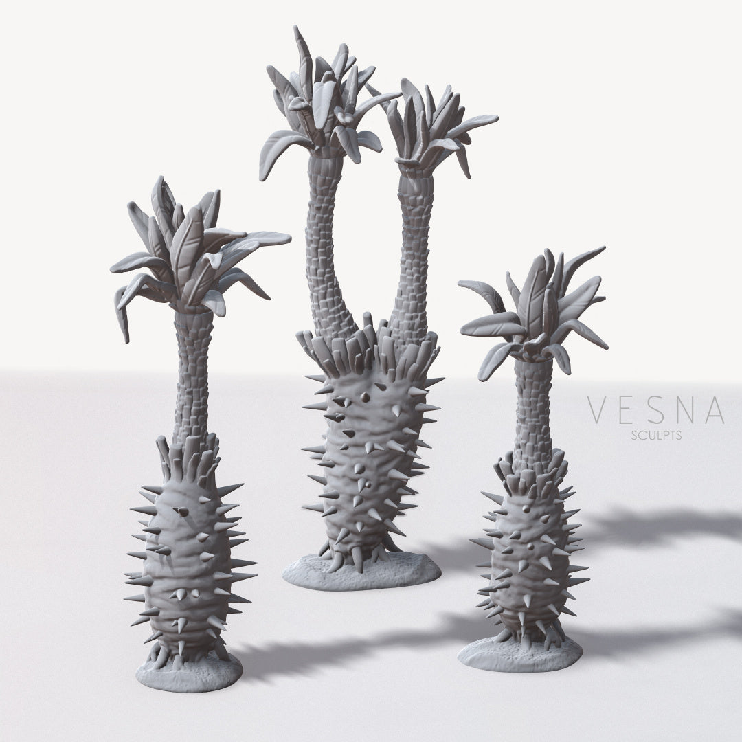 Set de palmiers