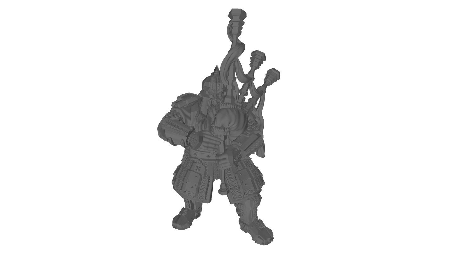 Dwarf Command of the Steel Mountains