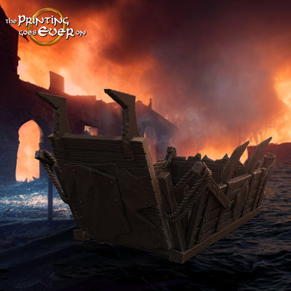 Barge de débarquement des Orcs