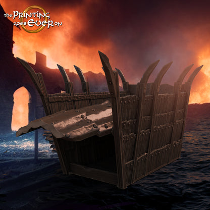 Barge de débarquement des Orcs