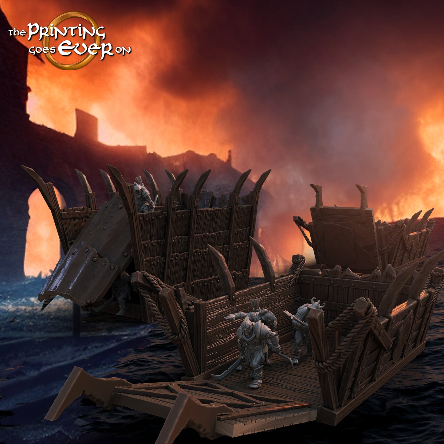 Barge de débarquement des Orcs